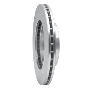 Chevrolet Prizm Brake Rotor (1) - Front Left - R1 Concepts - Drilled & Slotted - Silver - `93-`02